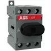 Întrerupător-sectionator tripolar ABB OT40F3 40A 690V AC 1SCA104902R1001