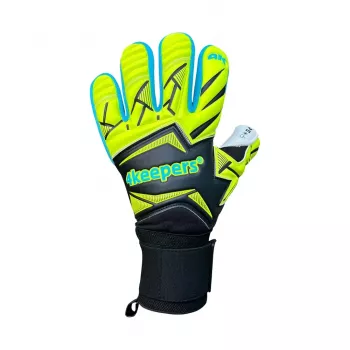 Mănuși de portar 4Keepers Force V5 25 Wave NC negru/verde fluo mărimea 9