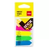 Marcaje index lipicioase DELI Stick Up PP 50x12 mm 100 coli culori asortate (D338199)