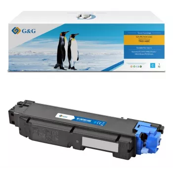 Cartuș toner G&G compatibil cu Kyocera TK-5140C cyan (17185)