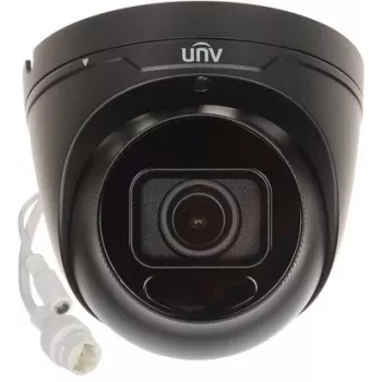 Cameră IP antivandal MOTOZOOM, 4MP, PoE, IP67, IK10, neagră