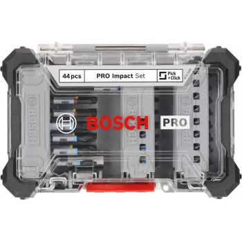 Set de burghie și biți de șurubelniță Bosch 2608521U79 34 piese cu suport universal magnetic, valiză X-Line