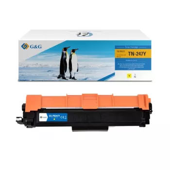 Cartuș de toner G&G compatibil Brother TN-247Y galben (16023)