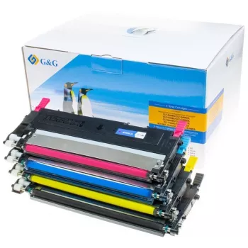 Cartuș de toner G&G 15003, pachet de 4, înlocuitor pentru HP 150A (W1500A) negru cyan magenta galben