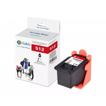 Cartuș de cerneală compatibil G&G Image pentru Canon PG-512 negru (14687)
