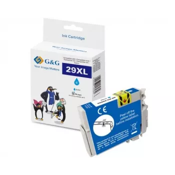 Cartuș de cerneală cyan XL G&G pentru Epson 29XL/T2992/C13T29924012 (14663)