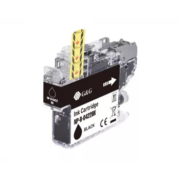 Cartuș de cerneală negru compatibil G&G Brother LC422BK (550 pagini) - 20580