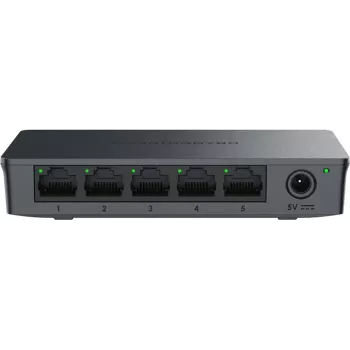 Switch Grandstream GWN7700 Gigabit Ethernet cu 5 porturi, neadministrabil