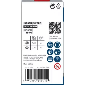Fierăstrău circular Bosch Accessories 2608594447 Progressor pentru lemn și metal 32 mm cobalt bimetal