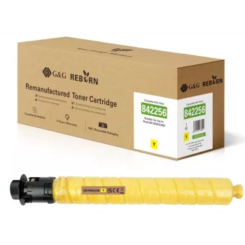 Cartuș de toner galben compatibil G&G pentru Ricoh 842256 (19 000 pagini) GR-R842256