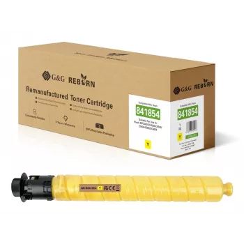Cartuș de toner galben compatibil G&G pentru Ricoh 841854 (22 500 pagini) GR-R841854