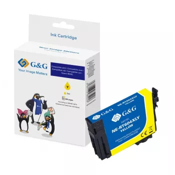 Cartuș cerneală galben compatibil G&G Epson 604XL (20551)