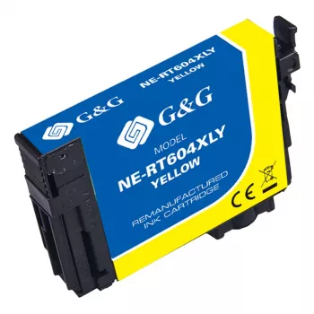 Cartuș cerneală galben compatibil G&G Epson 604XL (20551)