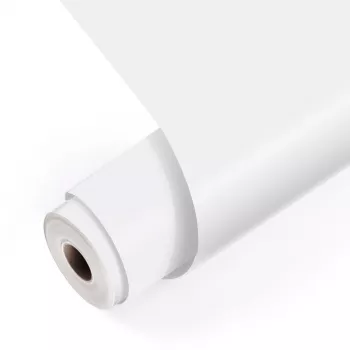 Folie adezivă permanentă din vinil LOKLiK mată albă 12 m x 30,5 cm (SG-JST-0035-US-L-B2B)
