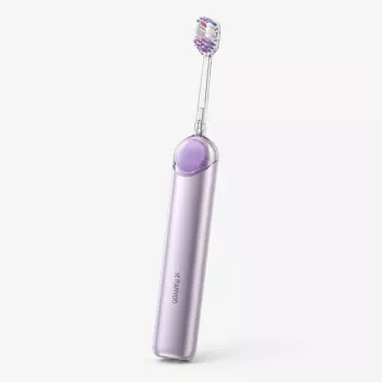 Periuță de dinți electrică sonică RANVOO PQ5 Pure Sonic, violet, 5 moduri, 4 capete de periere, încărcare USB
