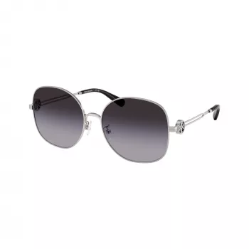 Ochelari de soare damă Tory Burch TY6112-32748G, ramă Dark Havana, lentile Brown Gradient, 56/16/140 mm