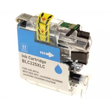 Cartuș de cerneală cyan cu randament ridicat G&G compatibil Brother LC-225XLC (14536)