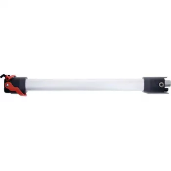 Set de prelungire Bosch 2608000767 pentru șlefuitor de gips-carton GTR 550 Professional, 1000 mm, aluminiu, negru/argintiu