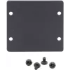Inserție oarbă frontală neagră Kramer W-2BLANK pentru plăci de perete (2 decupaje) 85-00705090