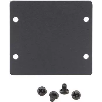 Inserție oarbă frontală neagră Kramer W-2BLANK pentru plăci de perete (2 decupaje) 85-00705090