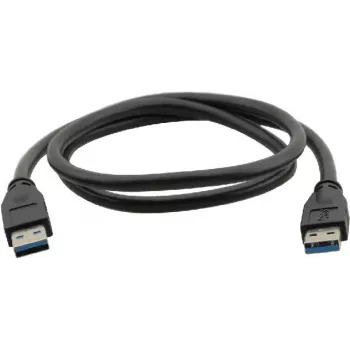 Cablu USB 3.0 Kramer C-USB3/AA-3, Type-A tată la Type-A tată, 0,9 m, albastru, 96-0230003
