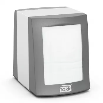 Dispenser de șervețele TORK Fastfold N4 271800 gri aluminiu metal
