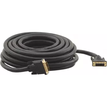Cablu DVI-D Single Link Kramer C-DM/DM/XL, 4,6 m, negru, 94-0111003