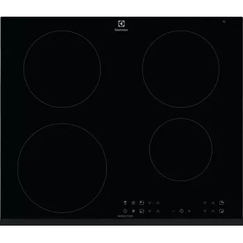 Electrolux LIR60433B Plită cu inducție 60 cm, 4 zone, control tactil, Negru