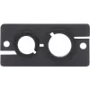 Inserție pentru placă de perete Kramer WCP-21 - trecere cablu - negru (85-0002199)