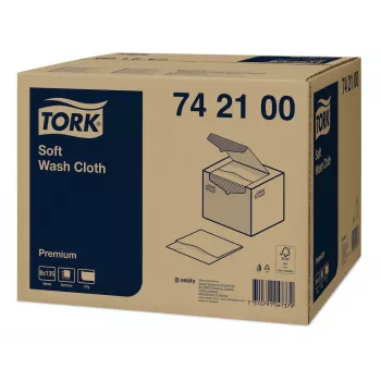 Lavete Tork Premium Soft, 1 strat, alb, 1080 șervețele (742100)