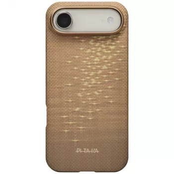Husă MagSafe ultra-slim PITAKA pentru iPhone Air Golden Glint