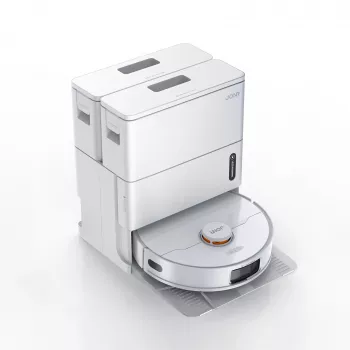 Robot aspirator JONR T5 Pro Gen2 cu funcție de ștergere, alb