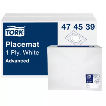 Seturi de masă Tork Advanced albe 27 x 42 cm, 500 bucăți (474539)