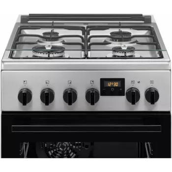 Aragaz pe gaz cu cuptor electric Electrolux LKK540232X 50 cm, inox
