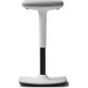 Scaun rotativ tapițat DAUPHIN Trendoffice to-swift, fibră de poliester albă, cadru din plastic alb 9299KVWFWKVWS73GSR10UGS165031
