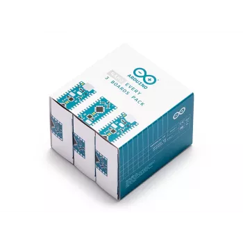 Arduino Nano Every Board pachet de 3 - Placă de dezvoltare cu microcontroler ATmega4809 ABX00028-3P