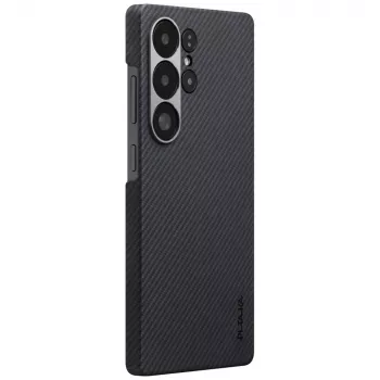 Husă PITAKA Cairn Case MagSafe pentru Samsung Galaxy S25 Ultra neagră-gri