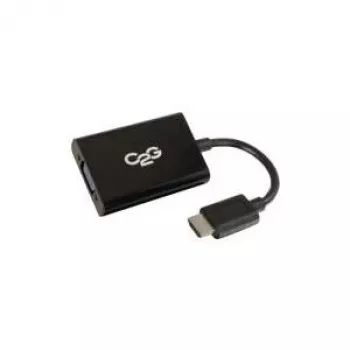 Adaptor HDMI la VGA C2G cu alimentare și audio 3,5 mm 80501