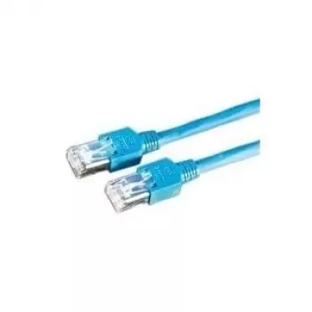 Cablu patch SFTP Cat5e Dätwyler 21.05.8104 10m, RJ-45 la RJ-45, fără halogen, albastru