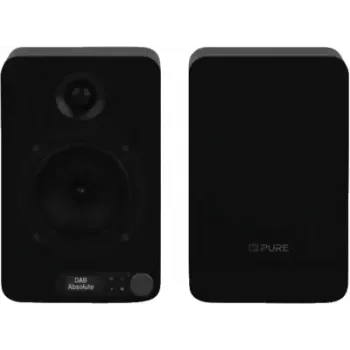 Radio Pure Acoustics Pure Classic Active negru EU/UK DAB/DAB+/FM cu Bluetooth și telecomandă (254590)