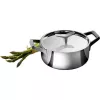 Electrolux E9KLSA11 Oală cu capac, 3 L, rotundă, crom