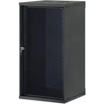 Dulap de rețea de perete Intellinet 19 inch, Basic Line, 20U, adâncime 560 mm, negru RAL 9005 (716796)