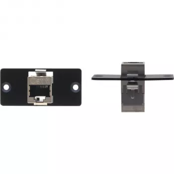 Inserție pentru placă de perete Kramer W-45 RJ-45 - neagră 80-00026799