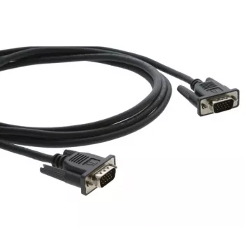 Kramer C-MGM/MGM-6 Cablu VGA, HD-15 tată la HD-15 tată, 1,8 m, turnat, negru 92-7201006