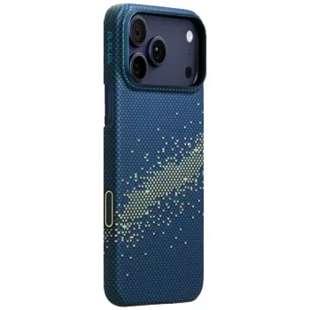 Husă ultra-slimă MagSafe PITAKA pentru iPhone 17 Pro Max - Milky Way Galaxy