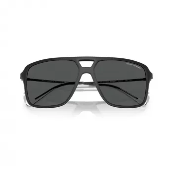 Ochelari de soare bărbați Armani Exchange AX4150SU, ramă neagră, lentile gri, 59/15/145 mm AX4150SU80588