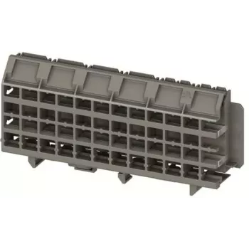 Soclu auxiliar ABB ZLS926 pentru 6 module PLE, gri 2CCA183635R0001