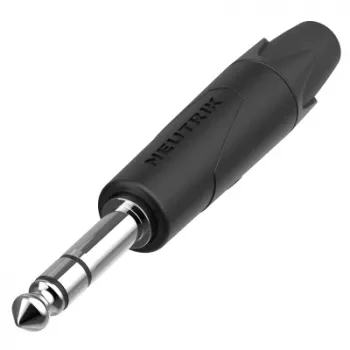 Conector jack tată cu 3 pini Neutrik NP3XX-NI-0, nichelat