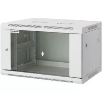 Dulap de rețea de perete Intellinet 19 inch, Basic Line, 12U, adâncime 400 mm, gri RAL 9005 (716703)