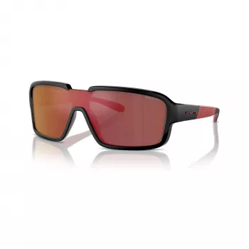 Arnette Gringo AN4335-27536Q Men's Sunglasses Matte Black/Dark Grey Mirror Silver